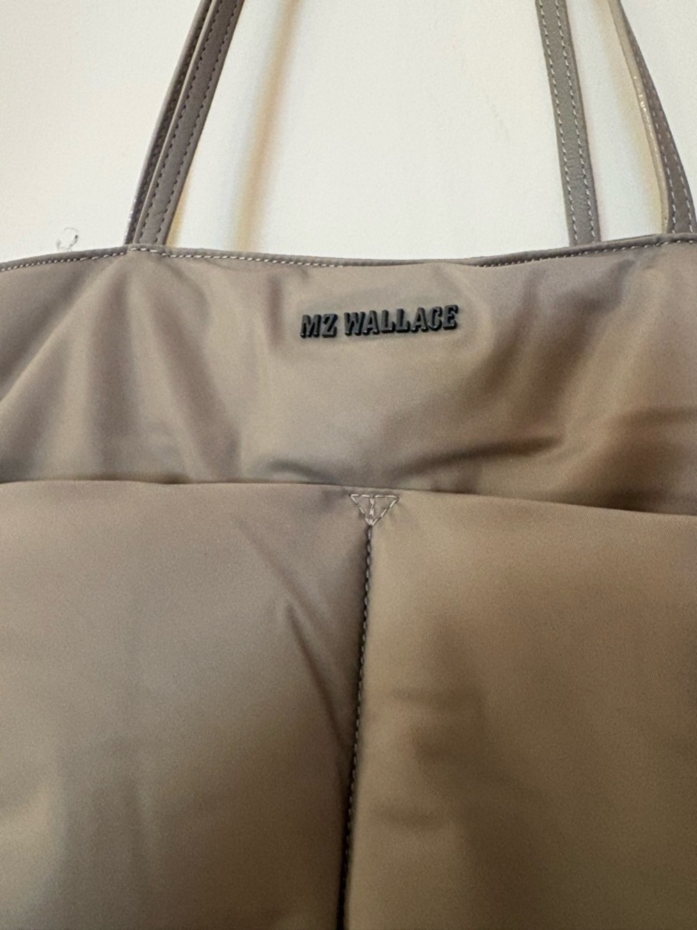 NEW MZ Wallace Bowery Quatro Water Resistant Nylon Tote in Atmosphere - Picture 3 of 8